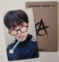 ATEEZ Golden Hour pt2 Hello Live Lucky Draw Photocards