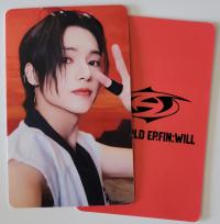 ATEEZ The World Ep Fin - Will : App Music POB Photocards