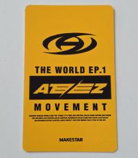 ATEEZ Movement Makestar VC Event Winner Photocards