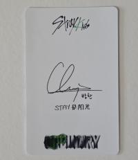 Stray Kids - Bang Chan - Oddinary With Fans YZY Photocards 
