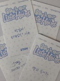 Stray Kids : Stay in our Little House -Day 1 Admission Photocards