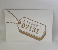 BTS  Seasons Greetings 2014 1st Fan Club Diary Limited Edition Postcards