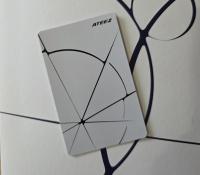 Ateez : Golden Hour 4 Pocca Tattoo Wooyoung Album Photocards