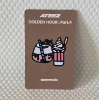 Ateez :Golden Hour 4 Apple Music Drink Event - Mingi Photocards