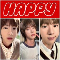 Jin : Happy -Journey Album Photo Cards