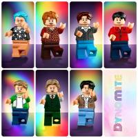 BTS x Lego Dynamite Photo Cards  