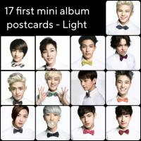 17 : First Mini Album Postcards - Light Version 