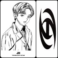 ATEEZ Outlaw Partner Photocards
