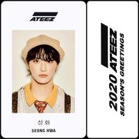 ATEEZ Seasons Greeting 2020 ID Photocards