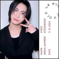 ATEEZ Golden Hour 2 Pt.Z Diary Version Photocards