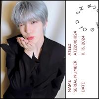ATEEZ Golden Hour 2 Pt.Z Diary Version Photocards