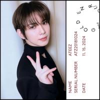 ATEEZ Golden Hour 2 Pt.Z Diary Version Photocards