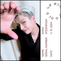 ATEEZ Golden Hour 2 Pt.Z Diary Version Photocards