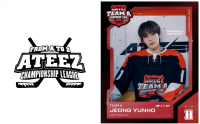 ATEEZ from A to Z 5th Membership Kit Hockey Photocards