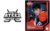 ATEEZ from A to Z 5th Membership Kit Hockey Photocards