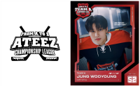 ATEEZ from A to Z 5th Membership Kit Hockey Photocards