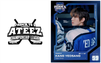 ATEEZ from A to Z 5th Membership Kit Hockey Photocards
