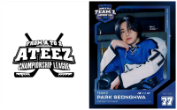 ATEEZ from A to Z 5th Membership Kit Hockey Photocards