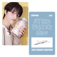 ATEEZ : Seasons Greetings 2026 : Pastry Shop Set B Photocards