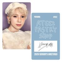 ATEEZ : Seasons Greetings 2026 : Pastry Shop Set B Photocards