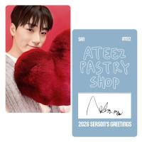 ATEEZ : Seasons Greetings 2026 : Pastry Shop Set B Photocards
