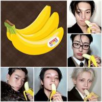 Ateez : Golden Hour 4 Pop Up exclusive Banana Photocards