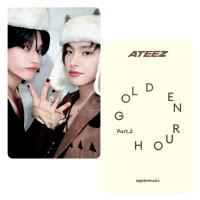 Ateez : Golden Hour 2 Apple Music Fansign Wooyoung/Mingi Unit Photocards
