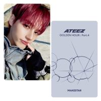 Ateez : Golden Hour 4 Makestar Fansign Wooyoung Photocards