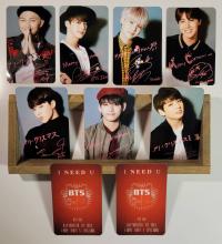 BTS I Need U Japan Single  Photocards