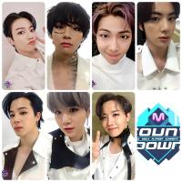 BTS M Countdown 2020 Photocards
