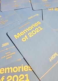 BTS Memories 2021 DVD Photocards