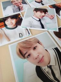 BTS 3rd Army zip photo album Mini Photocards