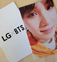 BTS LG Selfie Photocards