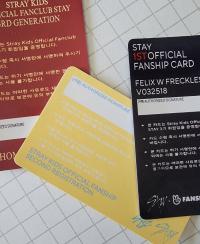 Stray Kids Personalized Stay Membership cards