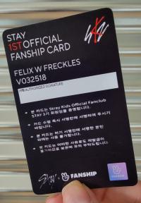 Stray Kids Personalized Stay Membership cards