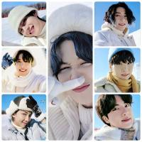 BTS Winter Package 2021 photo cards