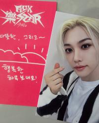 Stray Kids Rockstar Soundwave LD 4 Photo cards