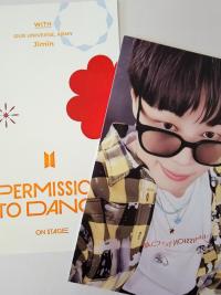 BTS Permission to Dance DVD Photo Cards