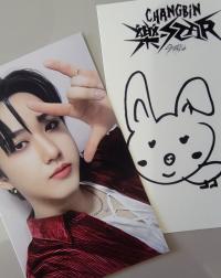 Stray Kids Rockstar Soundwave Gashapon LD 4 Photo cards