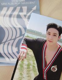 Stray Kids Maxident Barnes & Noble POB photocards