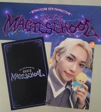 Stray Kids - Magic School 4th fanmeeting Skzoo Pop-Up reward photocards