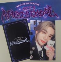 Stray Kids - Magic School 4th fanmeeting Skzoo Pop-Up reward photocards