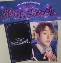 Stray Kids - Magic School 4th fanmeeting Skzoo Pop-Up reward photocards