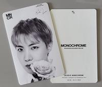 BTS Monochrome delivery Inspection Photocards