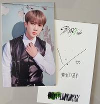 Stray Kids Oddinary YZY with fans Video Call Fansign 2 photocards