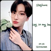ATEEZ Seonghwa Happy Birthday Houserobe MD Photocards