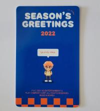 ATEEZ Seonghwa Seasons Greeting 2022 DVD Photocards