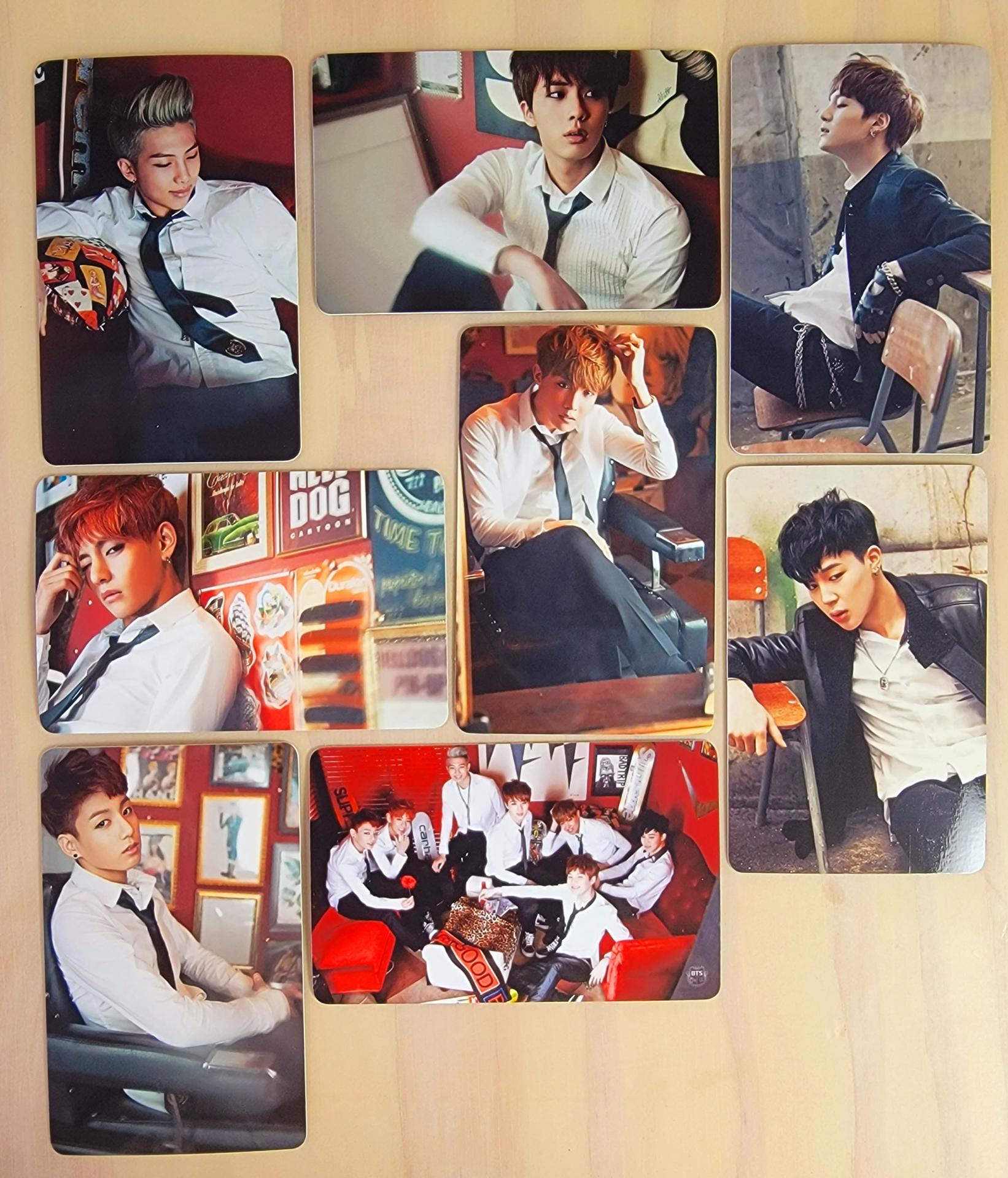 BTS Skool Luv Affair Photocards