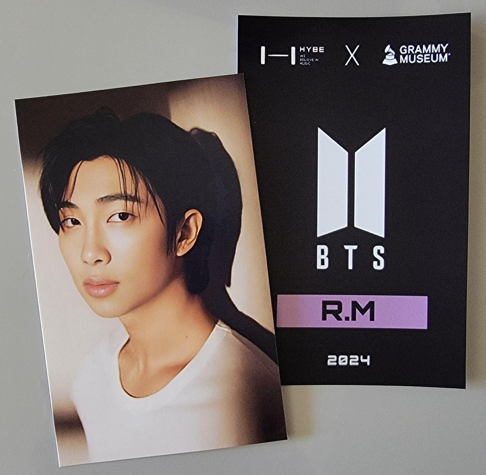 BTS X Grammy Museum Exhibition Photo Cards  