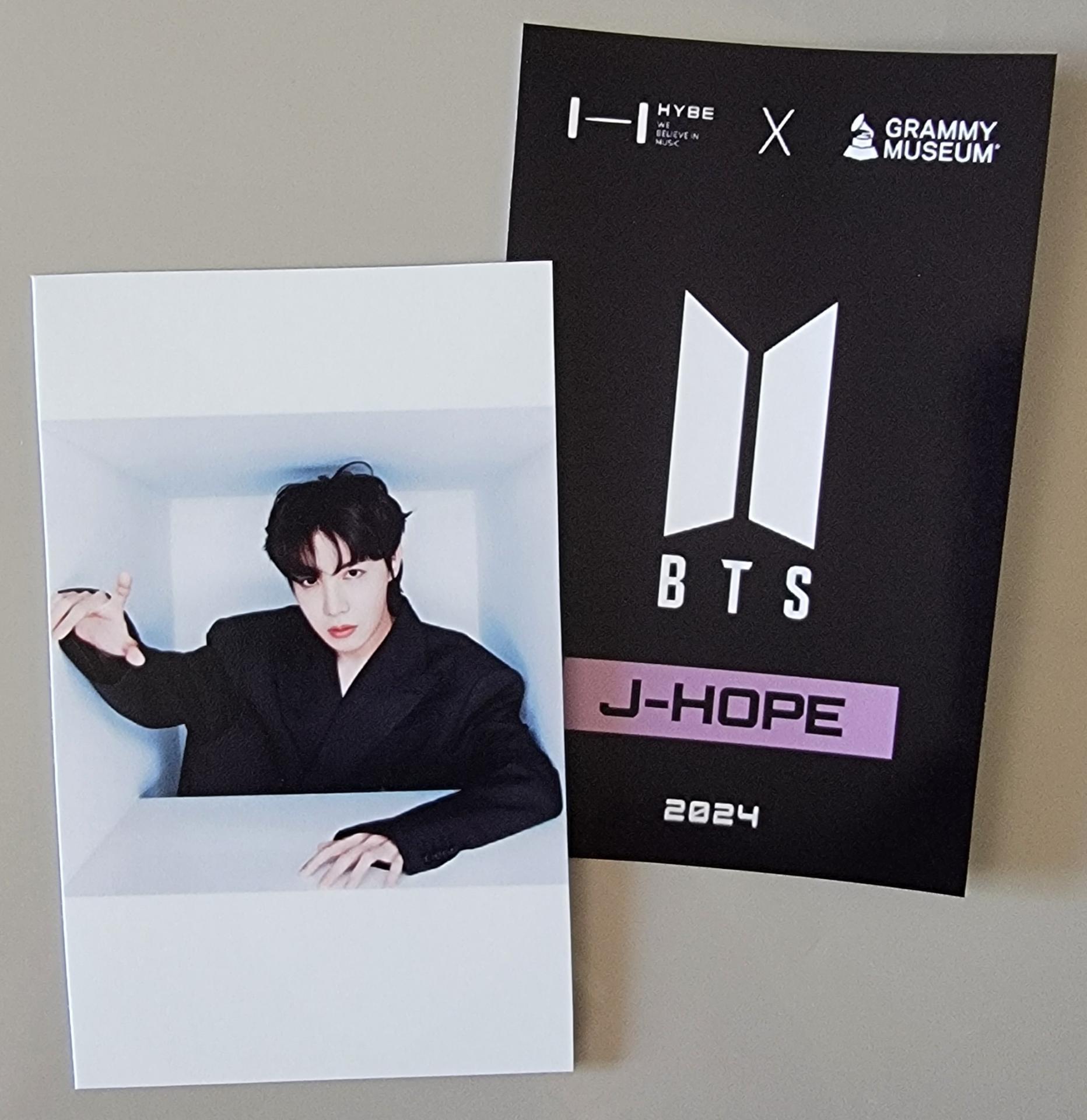 BTS X Grammy Museum Exhibition Photo Cards  